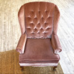 Vintage Pink Sofa Chair #2