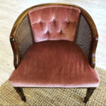 Vintage Pink Sofa Chair #1